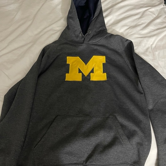 Michigan hoodie! Adult size Medium Like new condition! - Picture 4 of 5